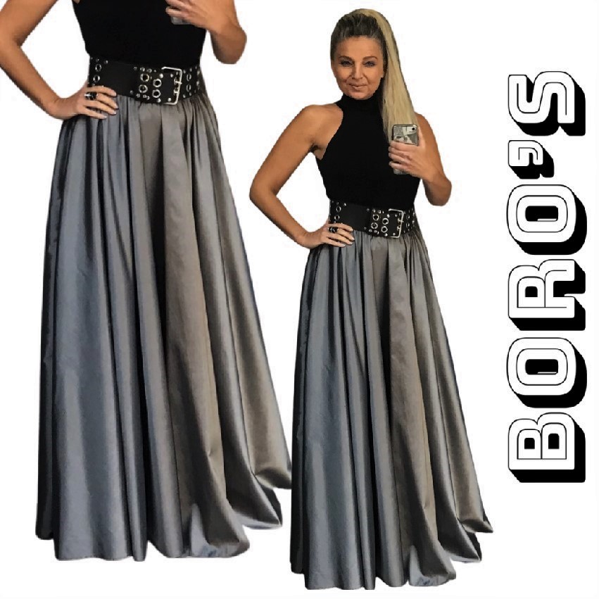 DLOUHÁ SUKNĚ - MAXI SUKNĚ BOROS SK-L-GRE02